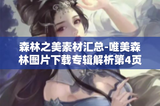 森林之美素材汇总-唯美森林图片下载专辑解析第4页