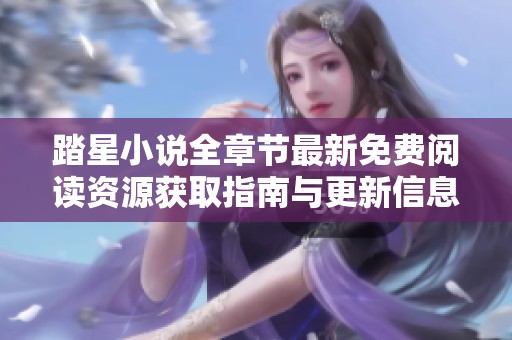 踏星小说全章节最新免费阅读资源获取指南与更新信息
