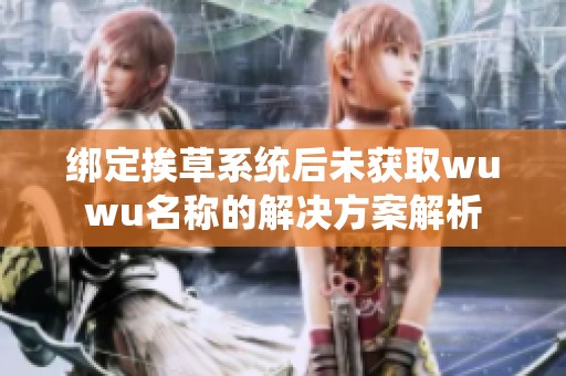 绑定挨草系统后未获取wuwu名称的解决方案解析
