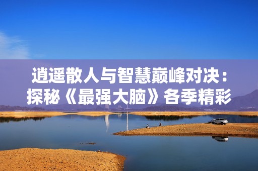 逍遥散人与智慧巅峰对决：探秘《最强大脑》各季精彩瞬间
