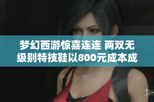 梦幻西游惊喜连连 两双无级别特技鞋以800元成本成功入魂
