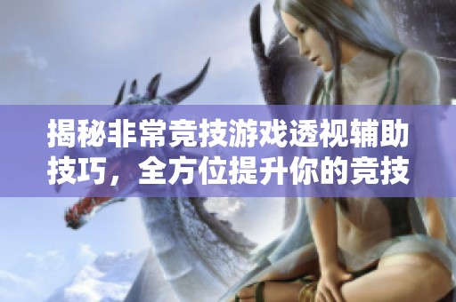 揭秘非常竞技游戏透视辅助技巧，全方位提升你的竞技水平