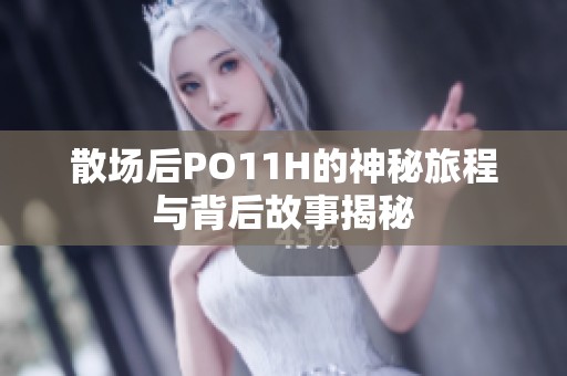 散场后PO11H的神秘旅程与背后故事揭秘