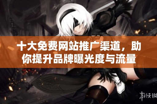十大免费网站推广渠道，助你提升品牌曝光度与流量