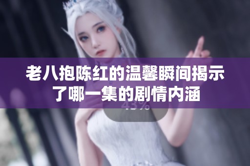老八抱陈红的温馨瞬间揭示了哪一集的剧情内涵