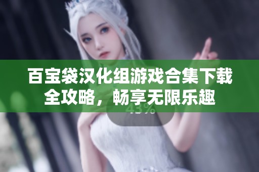 百宝袋汉化组游戏合集下载全攻略，畅享无限乐趣