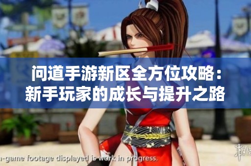 问道手游新区全方位攻略：新手玩家的成长与提升之路
