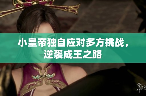 小皇帝独自应对多方挑战，逆袭成王之路