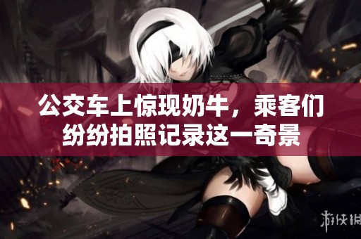 公交车上惊现奶牛，乘客们纷纷拍照记录这一奇景