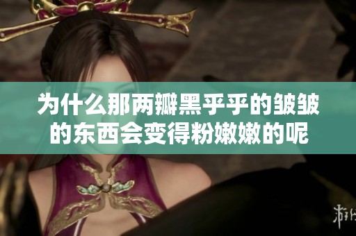 为什么那两瓣黑乎乎的皱皱的东西会变得粉嫩嫩的呢