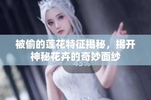 被偷的莲花特征揭秘，揭开神秘花卉的奇妙面纱