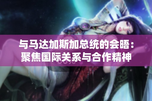 与马达加斯加总统的会晤：聚焦国际关系与合作精神