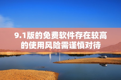 9.1版的免费软件存在较高的使用风险需谨慎对待