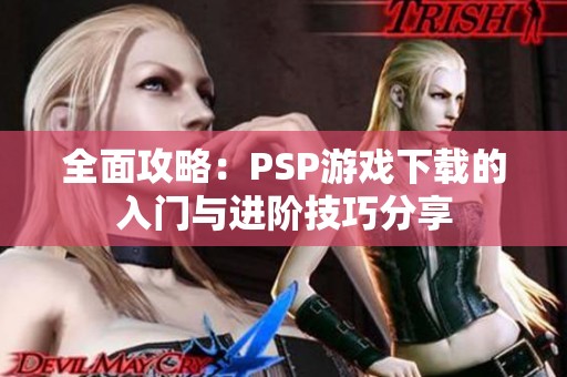全面攻略：PSP游戏下载的入门与进阶技巧分享