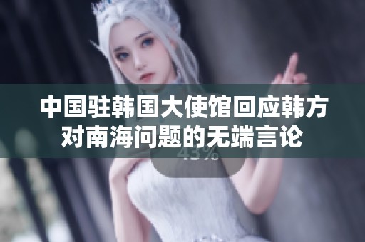 中国驻韩国大使馆回应韩方对南海问题的无端言论