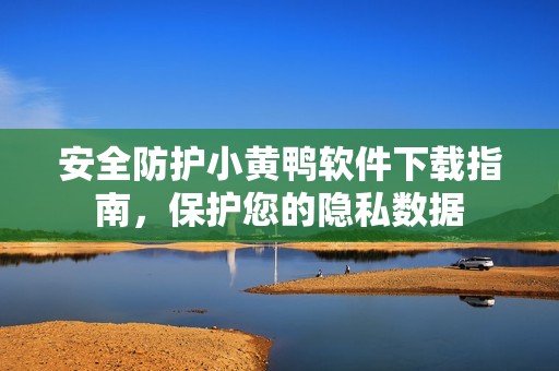 安全防护小黄鸭软件下载指南，保护您的隐私数据