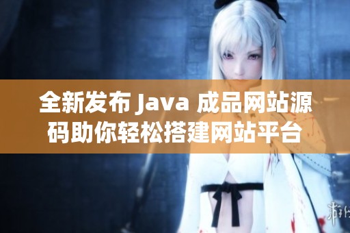 全新发布 Java 成品网站源码助你轻松搭建网站平台