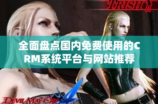 全面盘点国内免费使用的CRM系统平台与网站推荐