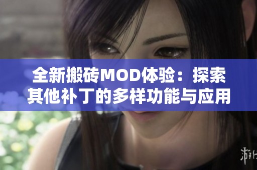 全新搬砖MOD体验：探索其他补丁的多样功能与应用