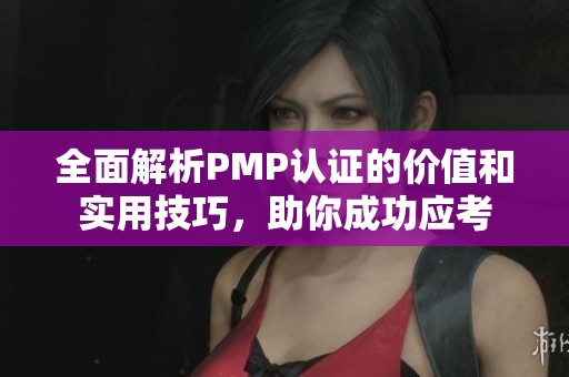 全面解析PMP认证的价值和实用技巧，助你成功应考