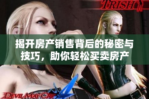 揭开房产销售背后的秘密与技巧，助你轻松买卖房产