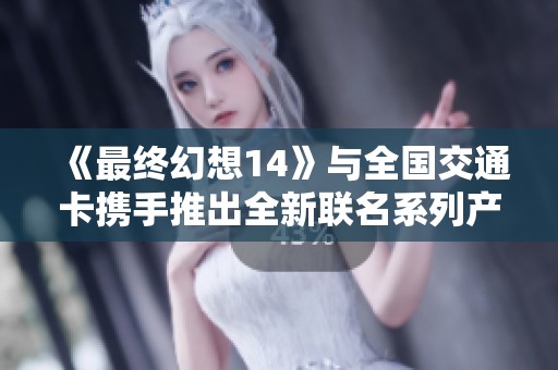 《最终幻想14》与全国交通卡携手推出全新联名系列产品
