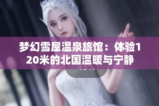 梦幻雪屋温泉旅馆：体验120米的北国温暖与宁静