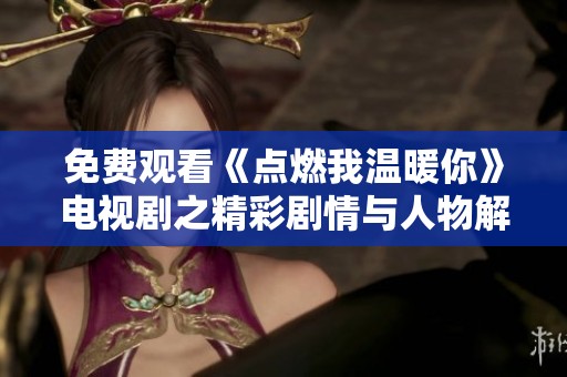 免费观看《点燃我温暖你》电视剧之精彩剧情与人物解析