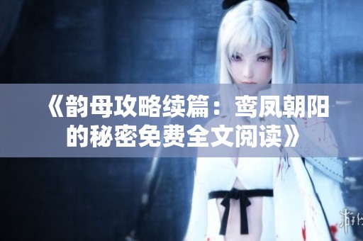 《韵母攻略续篇：鸾凤朝阳的秘密免费全文阅读》