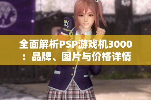 全面解析PSP游戏机3000：品牌、图片与价格详情