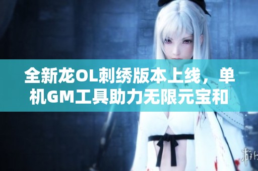 全新龙OL刺绣版本上线，单机GM工具助力无限元宝和百级神器体验
