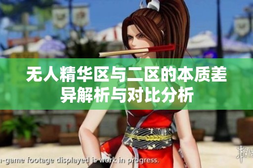 无人精华区与二区的本质差异解析与对比分析