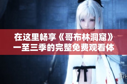 在这里畅享《哥布林洞窟》一至三季的完整免费观看体验