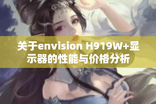 关于envision H919W+显示器的性能与价格分析