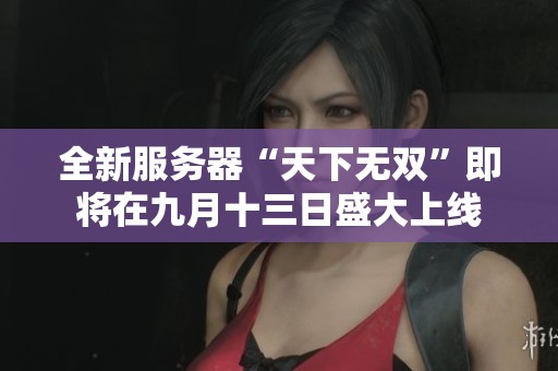 全新服务器“天下无双”即将在九月十三日盛大上线