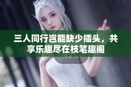 三人同行岂能缺少插头，共享乐趣尽在枝笔趣阁