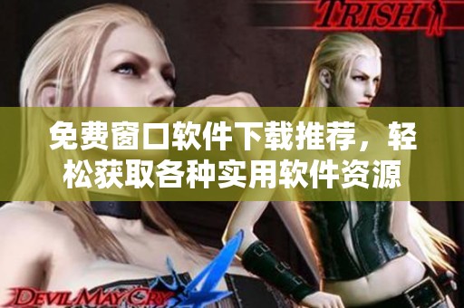 免费窗口软件下载推荐，轻松获取各种实用软件资源