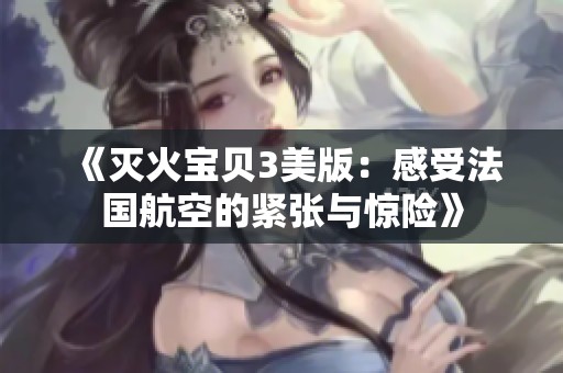 《灭火宝贝3美版：感受法国航空的紧张与惊险》