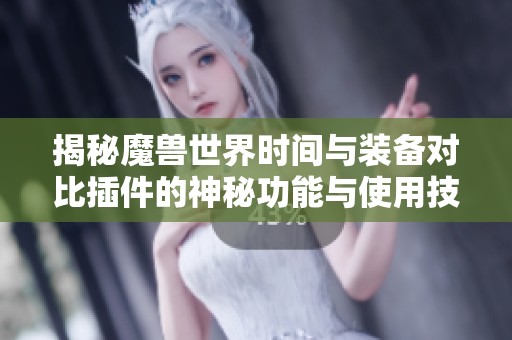 揭秘魔兽世界时间与装备对比插件的神秘功能与使用技巧