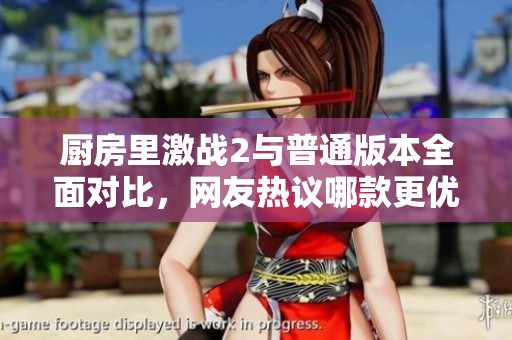 厨房里激战2与普通版本全面对比，网友热议哪款更优越