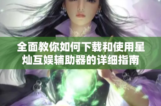 全面教你如何下载和使用星灿互娱辅助器的详细指南