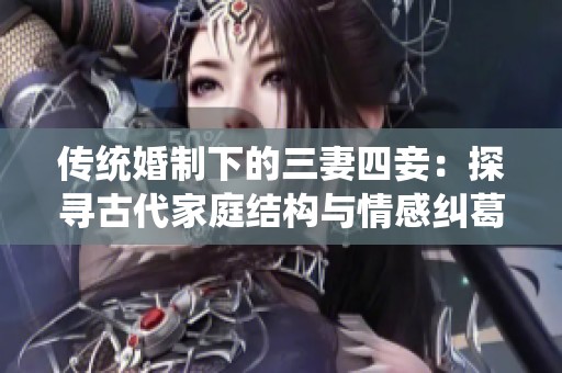 传统婚制下的三妻四妾：探寻古代家庭结构与情感纠葛