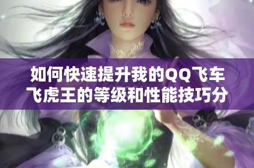 如何快速提升我的QQ飞车飞虎王的等级和性能技巧分享