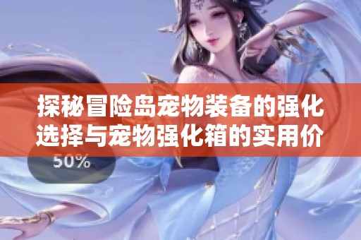 探秘冒险岛宠物装备的强化选择与宠物强化箱的实用价值