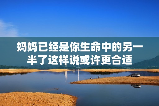 妈妈已经是你生命中的另一半了这样说或许更合适