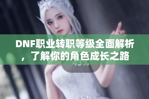 DNF职业转职等级全面解析，了解你的角色成长之路