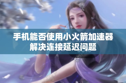 手机能否使用小火箭加速器解决连接延迟问题