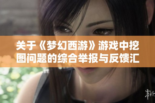 关于《梦幻西游》游戏中挖图问题的综合举报与反馈汇总