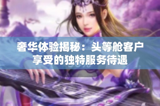 奢华体验揭秘：头等舱客户享受的独特服务待遇