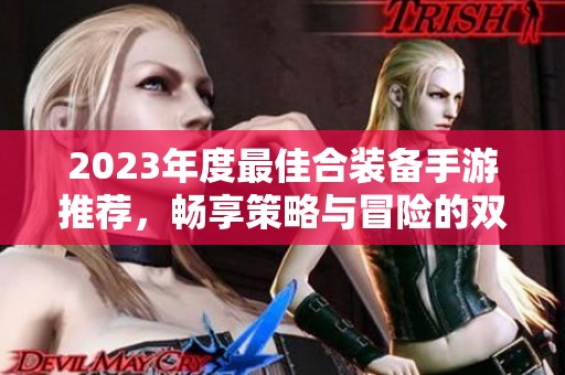 2023年度最佳合装备手游推荐，畅享策略与冒险的双重乐趣